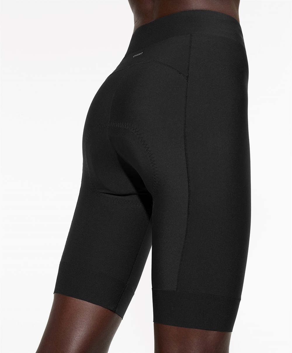 Oysho 20cm Cycling Shorts Svarte | AVJB70659