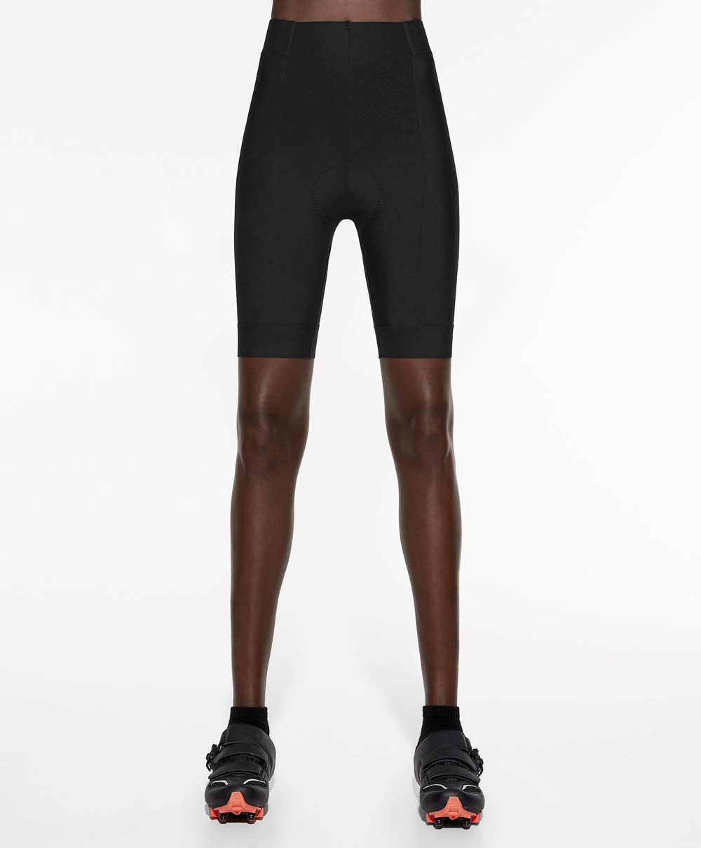 Oysho 20cm Cycling Shorts Svarte | AVJB70659