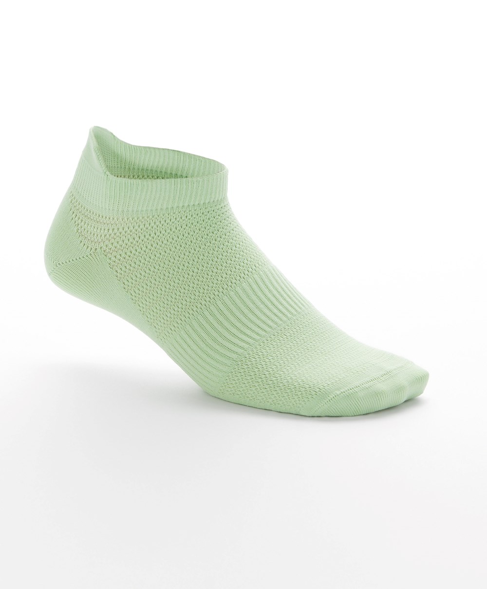 Oysho 3 Pairs Of Polyamide Sports Sneaker Socks Mint | KJNI23946