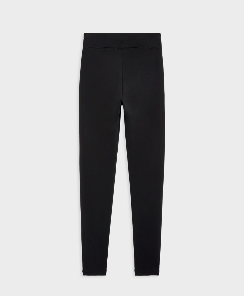 Oysho 70cm Light Warm Ankle-length Leggings Svarte | OACB40651