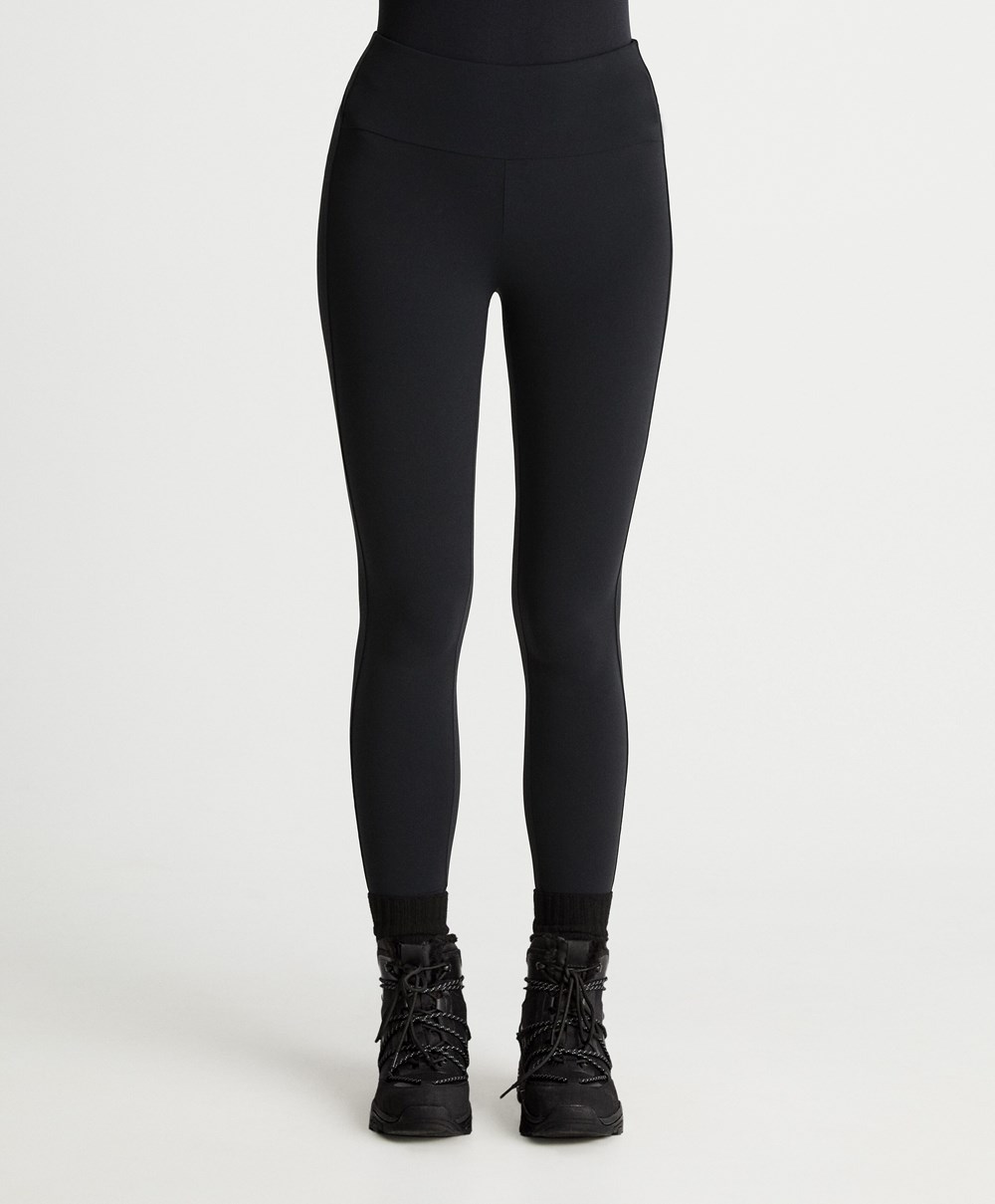 Oysho 70cm Light Warm Ankle-length Leggings Svarte | OACB40651