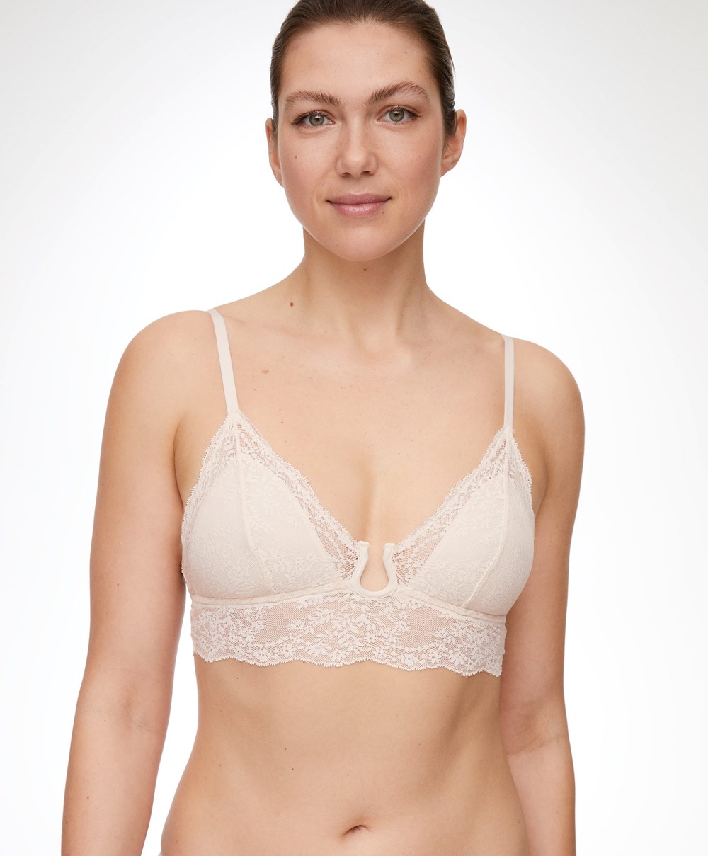 Oysho Blonder Bralette Pink-ecru | GRVY04135