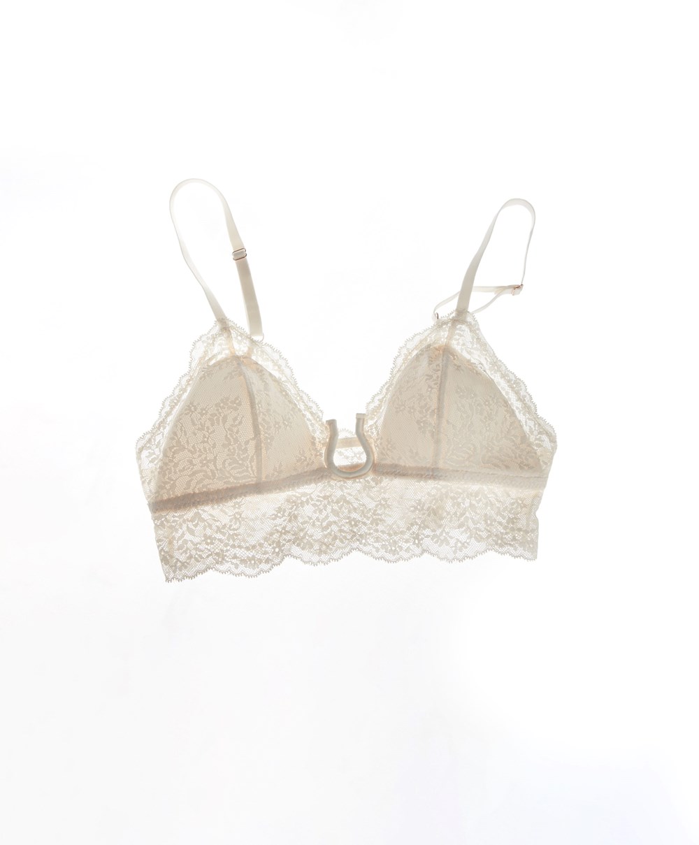 Oysho Blonder Bralette Pink-ecru | GRVY04135