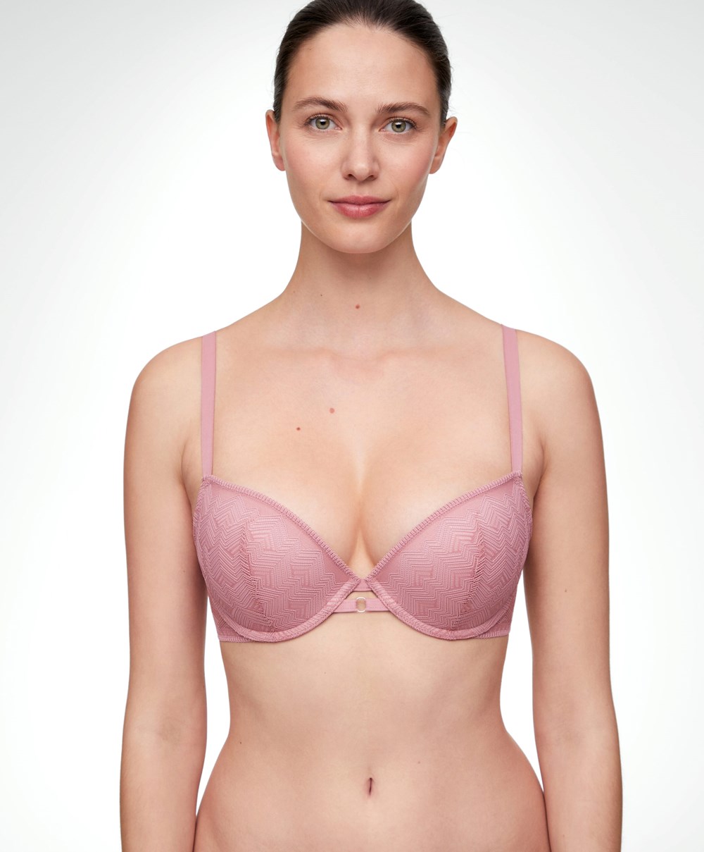 Oysho Blonder Classic Push-up Bra Mørke | GAPV09452