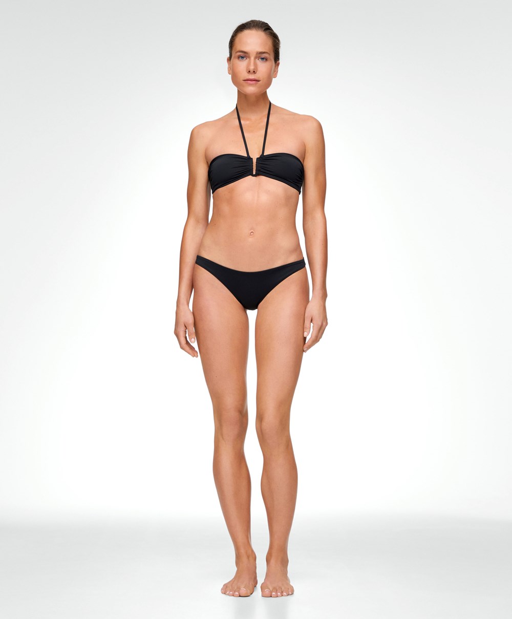 Oysho Classic Bikini Briefs Svarte | IEKP35427