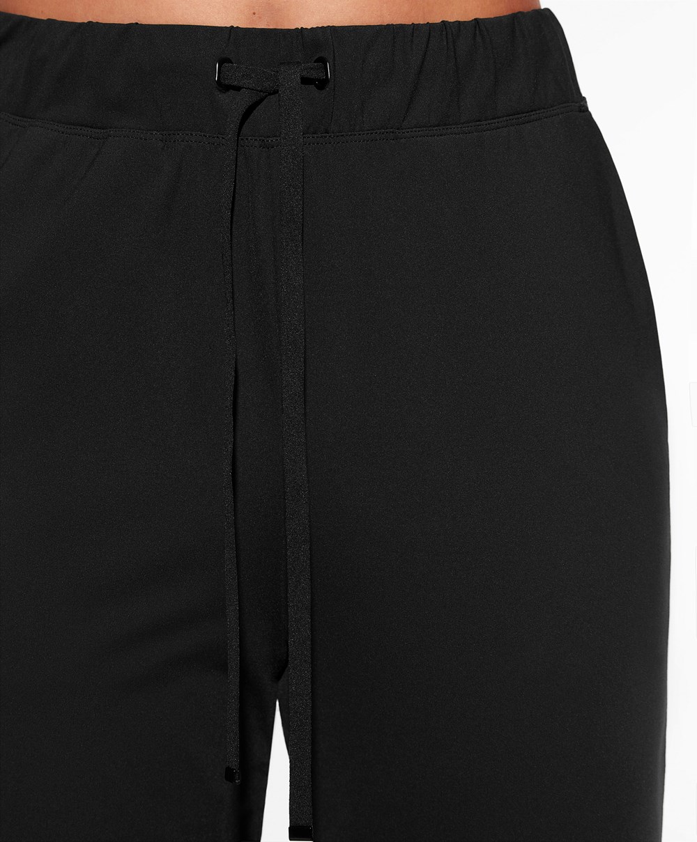 Oysho Classic Light Touch Joggers Svarte | XMIT56738