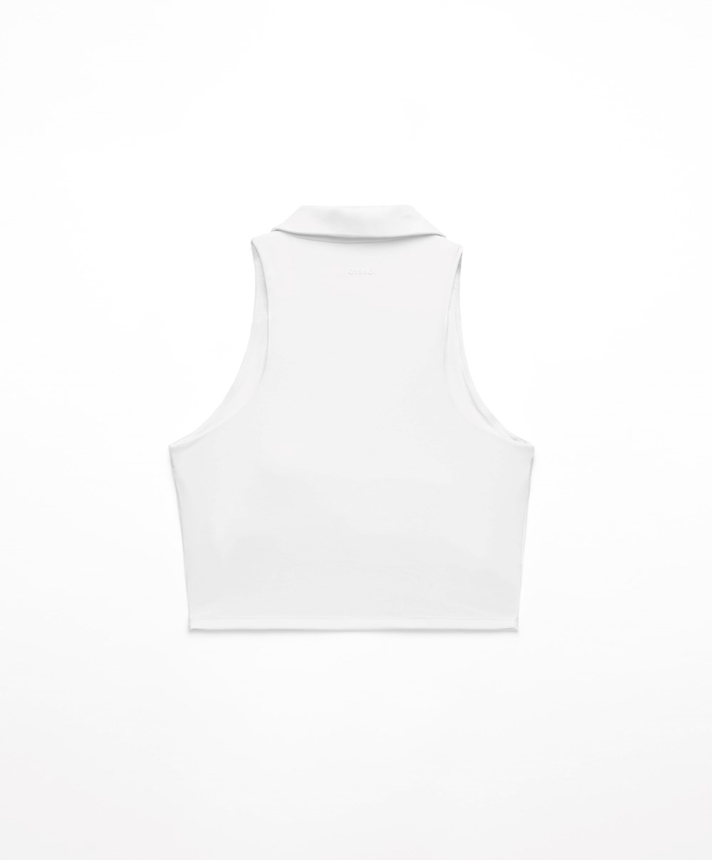 Oysho Comfortlux Cups Tank Top Hvite | EJVZ45128