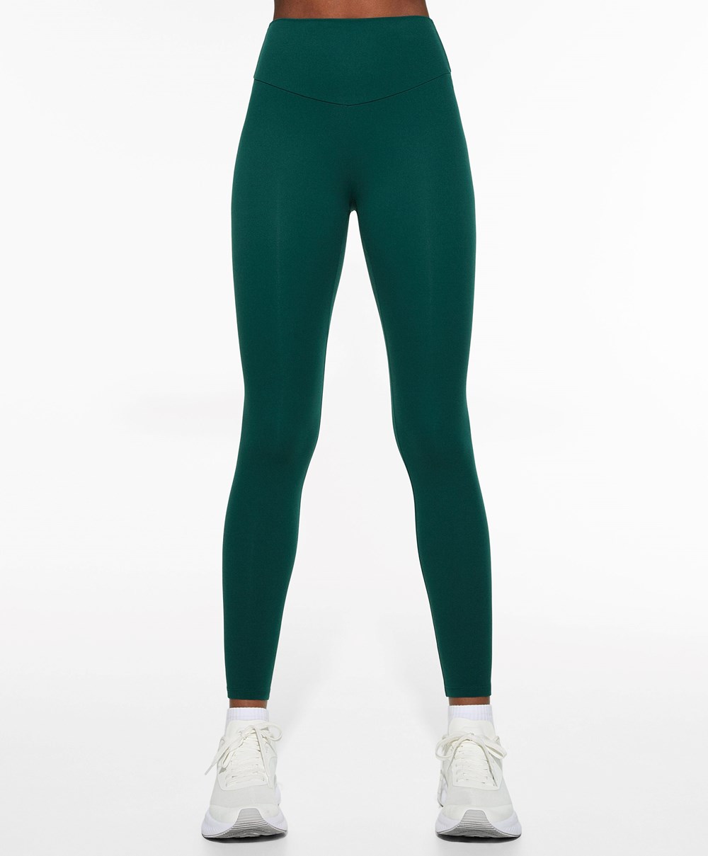 Oysho Comfortlux High-rise Ankle-length Leggings Bottle | NYWJ12087