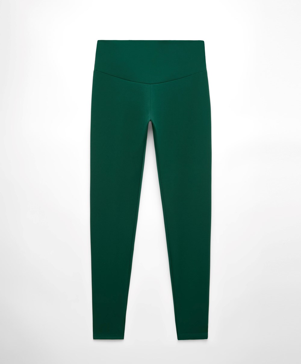 Oysho Comfortlux High-rise Ankle-length Leggings Bottle | NYWJ12087