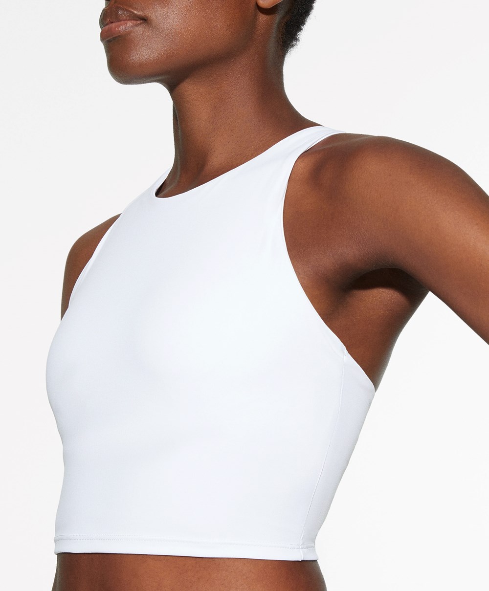 Oysho Comfortlux Reima Tank Top Hvite | RFYA91380