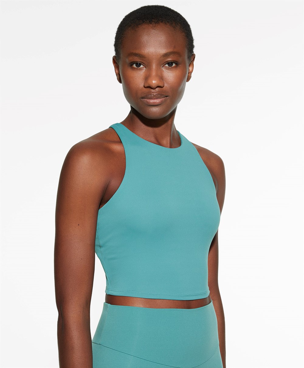 Oysho Comfortlux Reima Tank Top Turkis | ZLXR15304