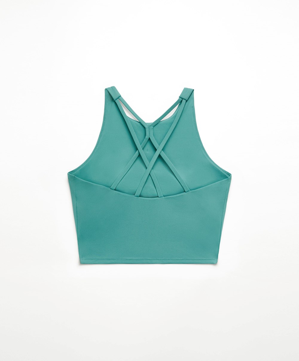 Oysho Comfortlux Reima Tank Top Turkis | ZLXR15304