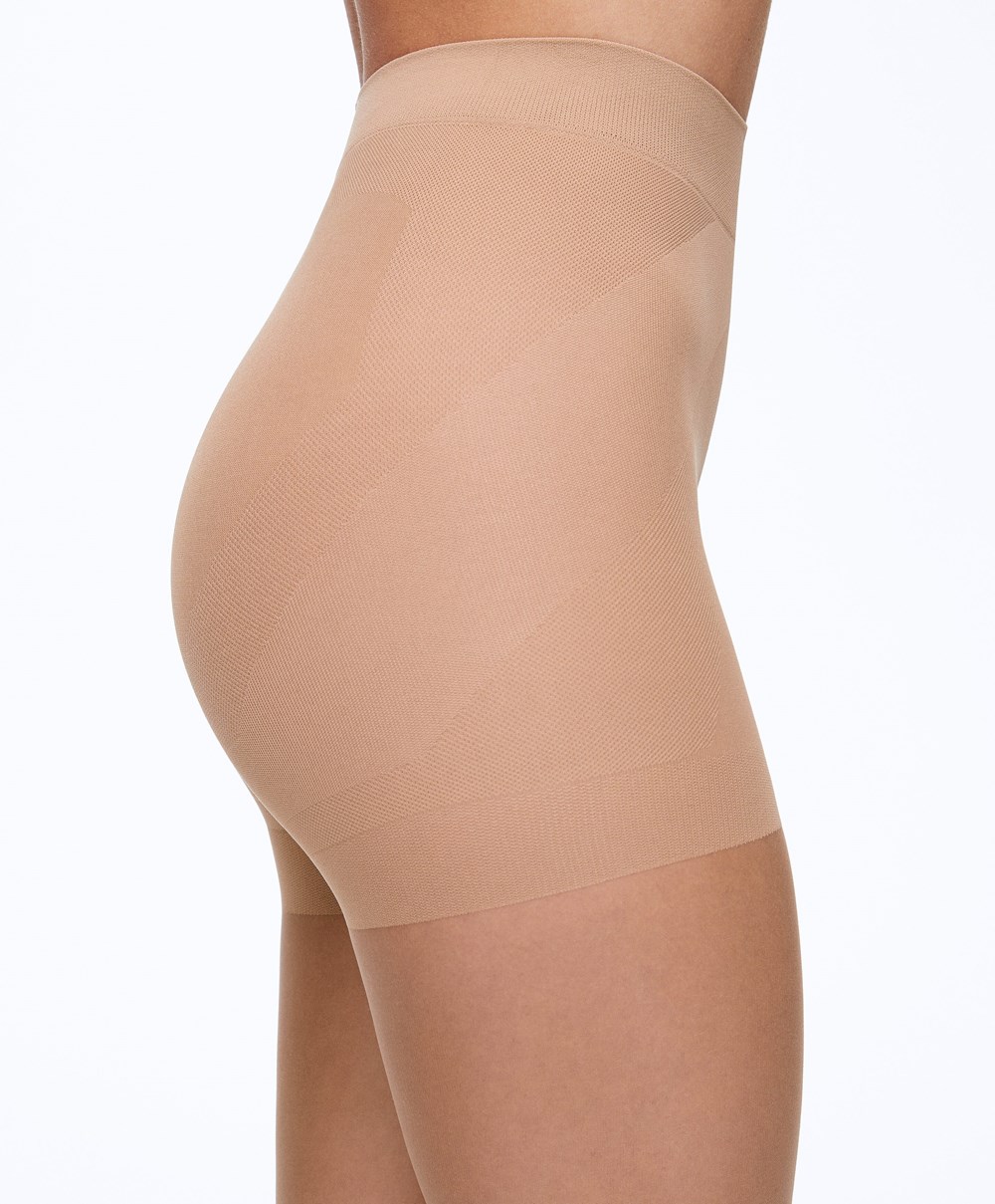 Oysho Compressive 8 Denier Tights Beige | UYOL19850