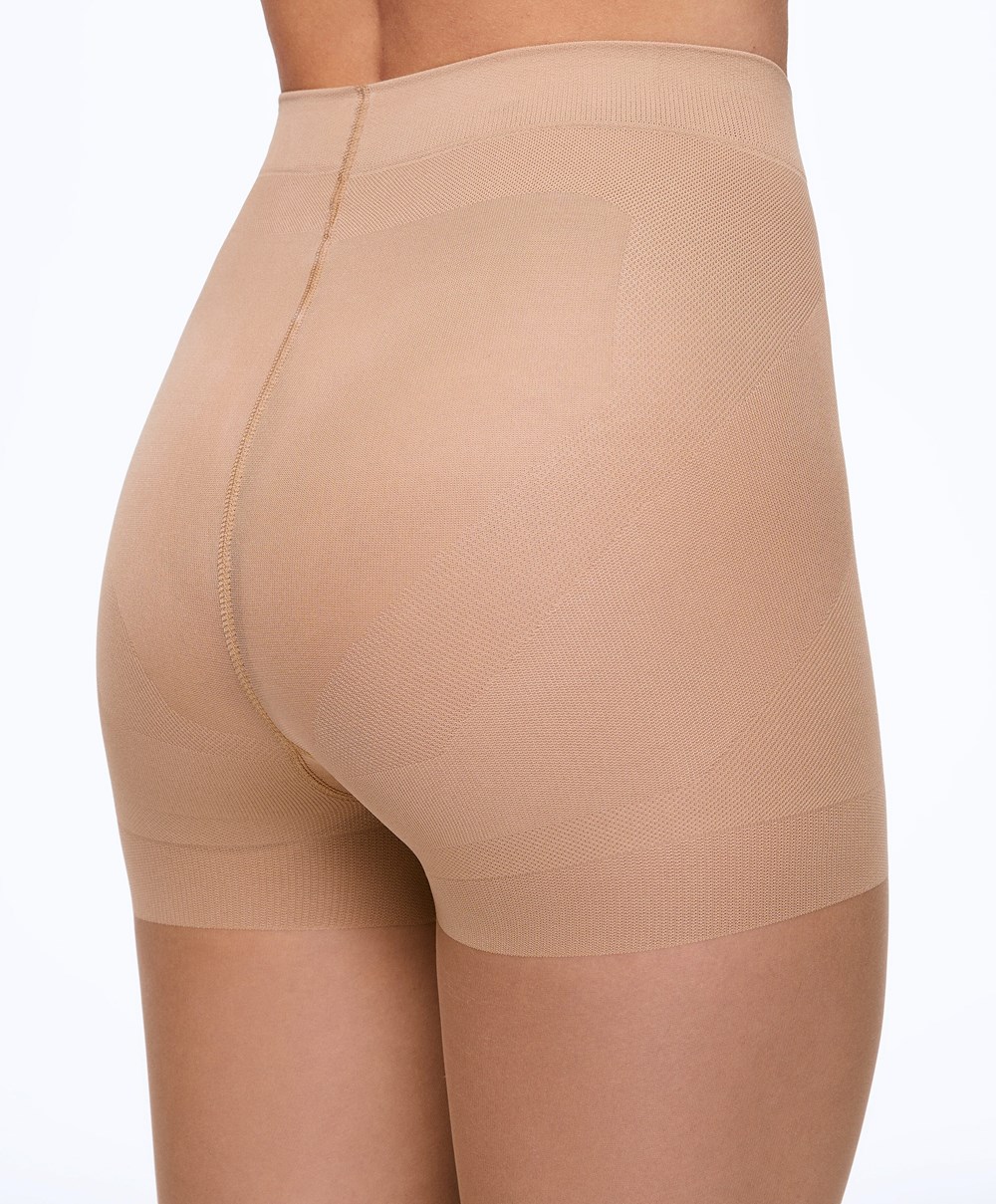 Oysho Compressive 8 Denier Tights Beige | UYOL19850