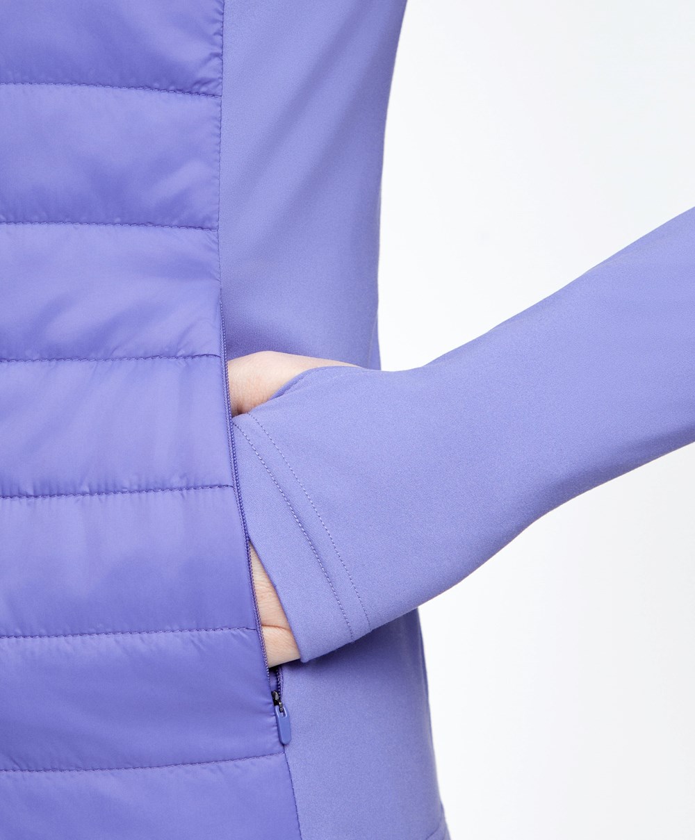 Oysho Fellex® Aerogel Polstret Jogge Jacket Mørke | GSUE01586