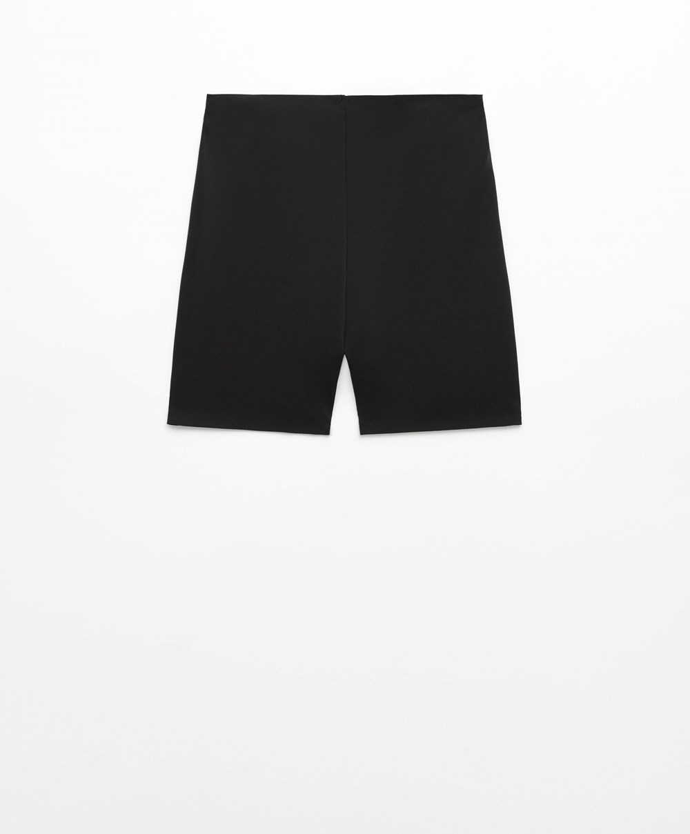 Oysho Invisible Laser-cut Hot Pants Svarte | KJSZ16734