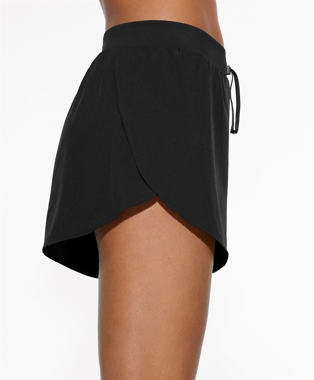 Oysho Jogge Shorts Svarte | RAXI45380