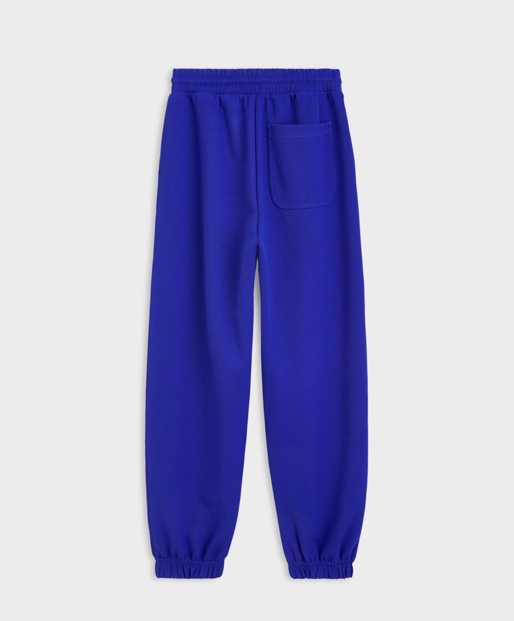 Oysho Joggers With Interlock Detail Blå | OVAN79843