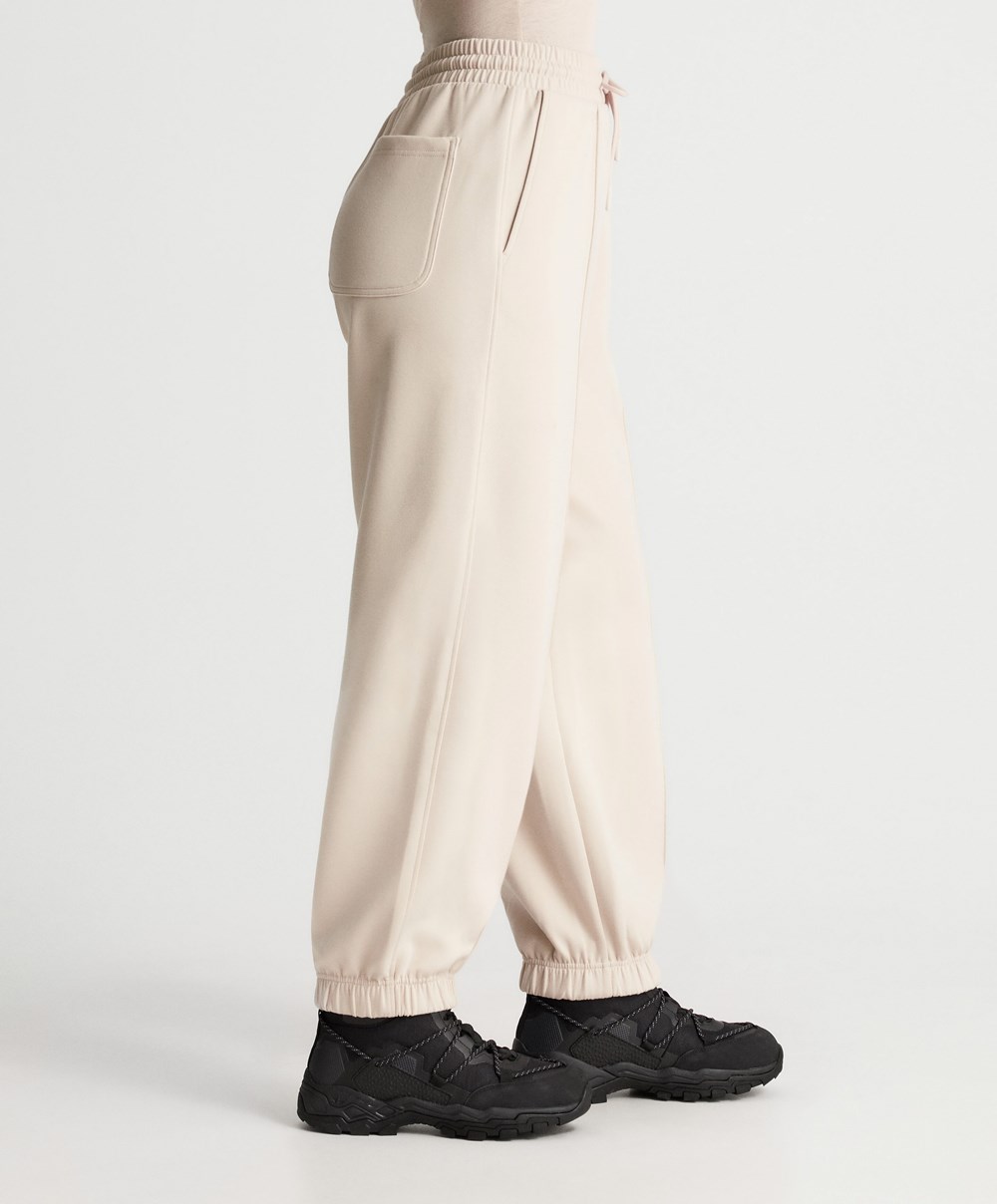 Oysho Joggers With Interlock Detail Stone | JVNT75213