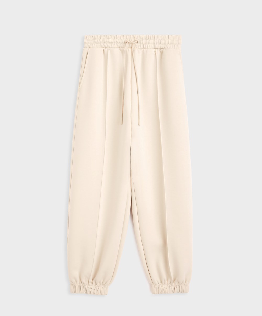 Oysho Joggers With Interlock Detail Stone | JVNT75213