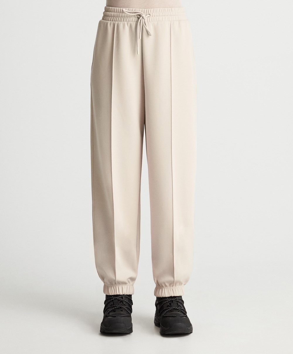 Oysho Joggers With Interlock Detail Stone | JVNT75213