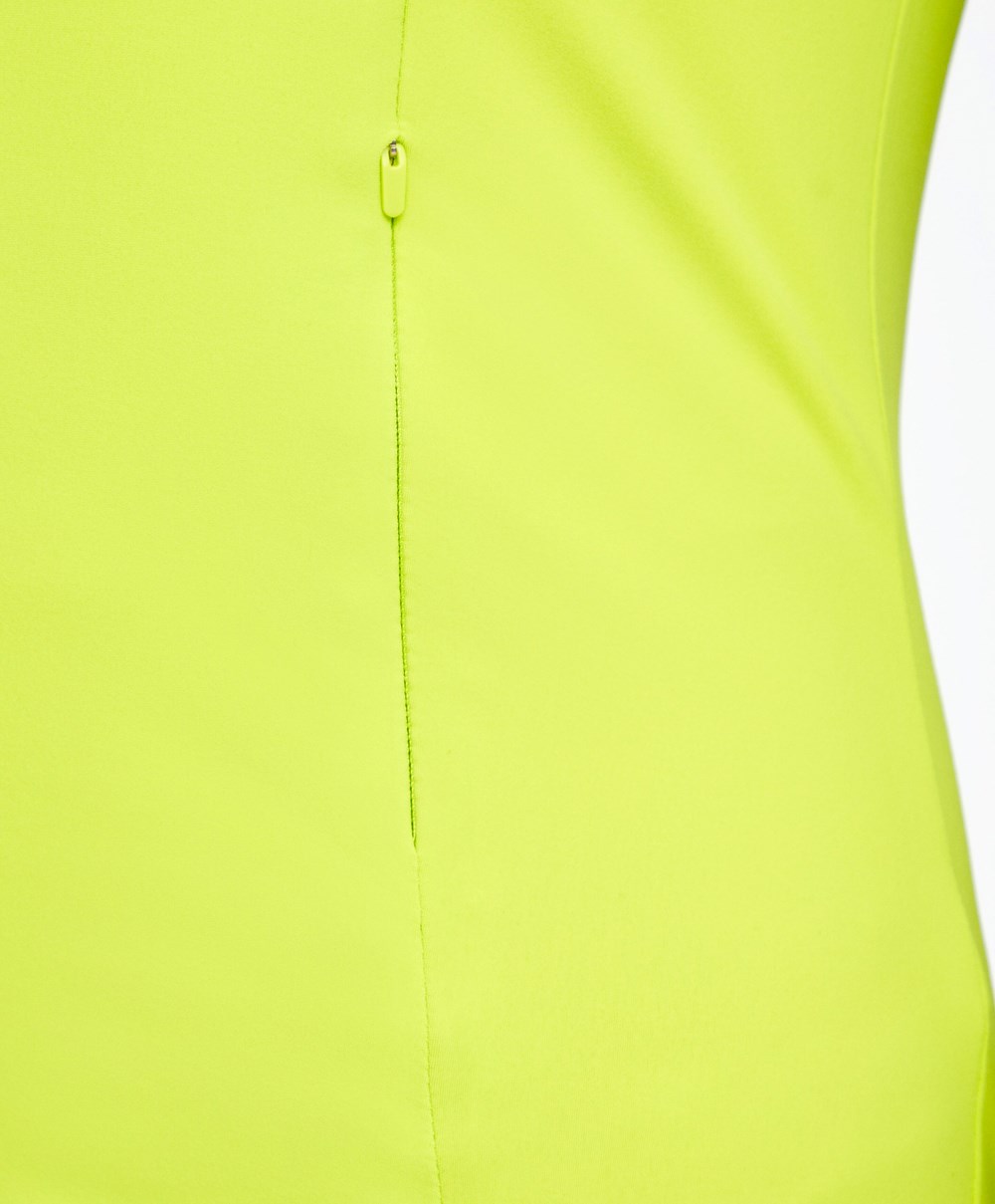 Oysho Light Warm Jogge Jacket Lime | XRGA25940