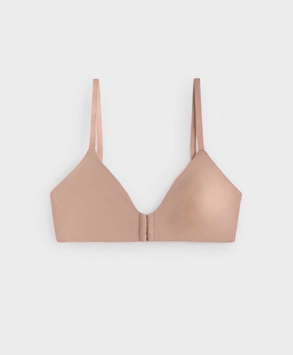 Oysho Lola Bra With Left Cup Rosa | NEMI21578