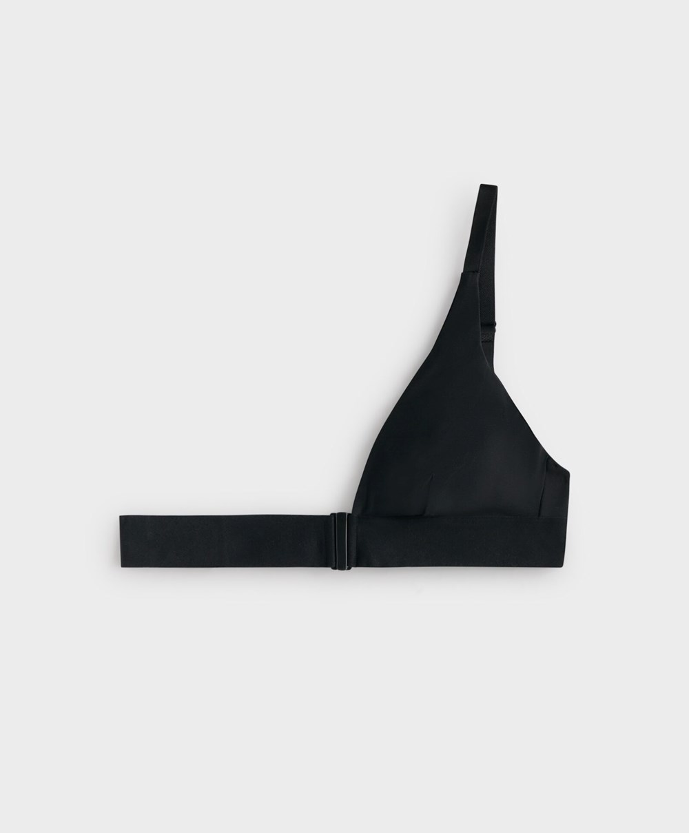 Oysho Lola Multiway Bra With Left Cup Svarte | GBCF23610