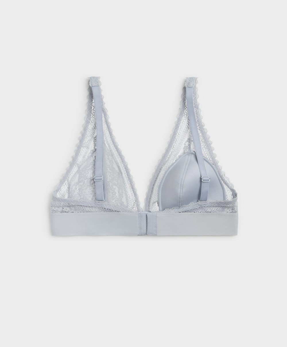 Oysho Lola Multiway Bra With Right Cup Blå | MHET09724