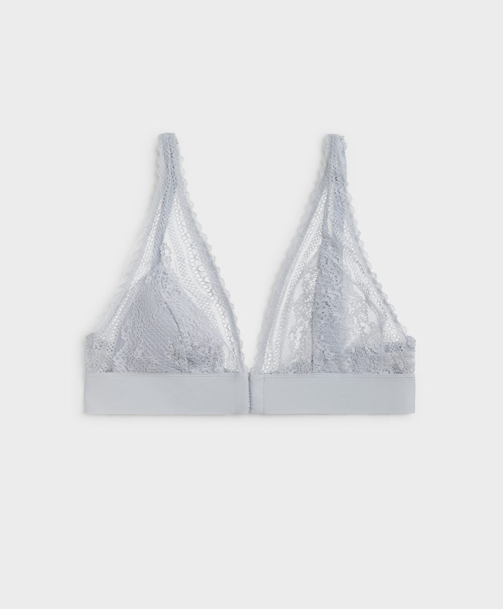 Oysho Lola Multiway Bra With Right Cup Blå | MHET09724