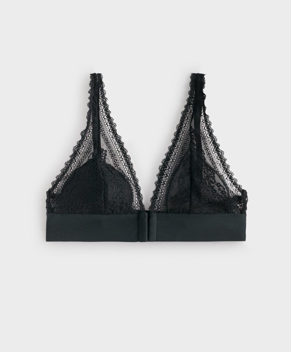 Oysho Lola Multiway Bra With Right Cup Svarte | OSVN79253