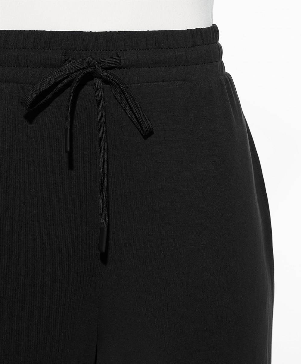 Oysho Modal Joggers Svarte | LFRB15847