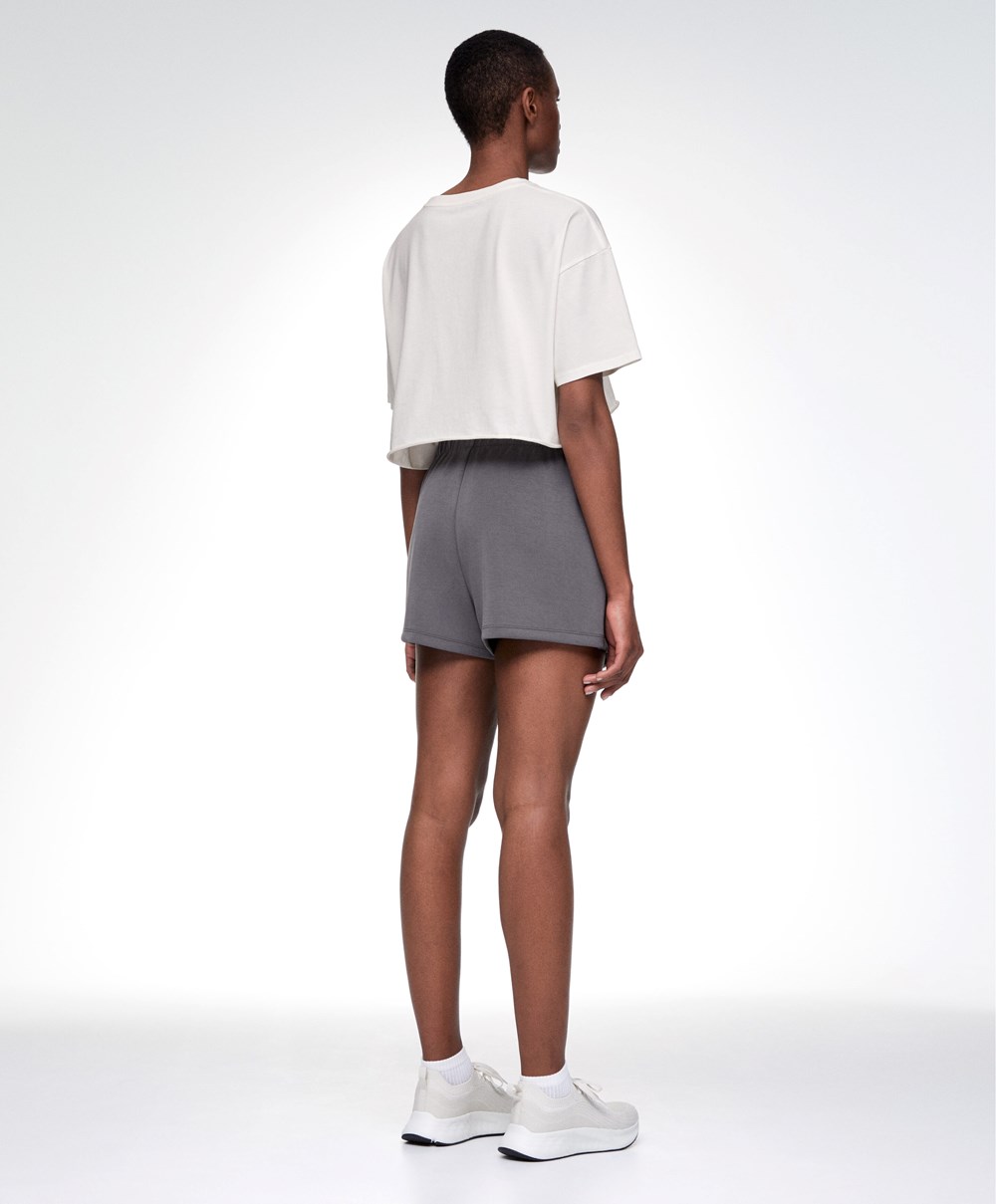 Oysho Modal Skort Purple-grey | HIOE60724