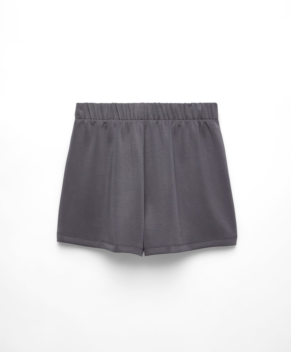 Oysho Modal Skort Purple-grey | HIOE60724