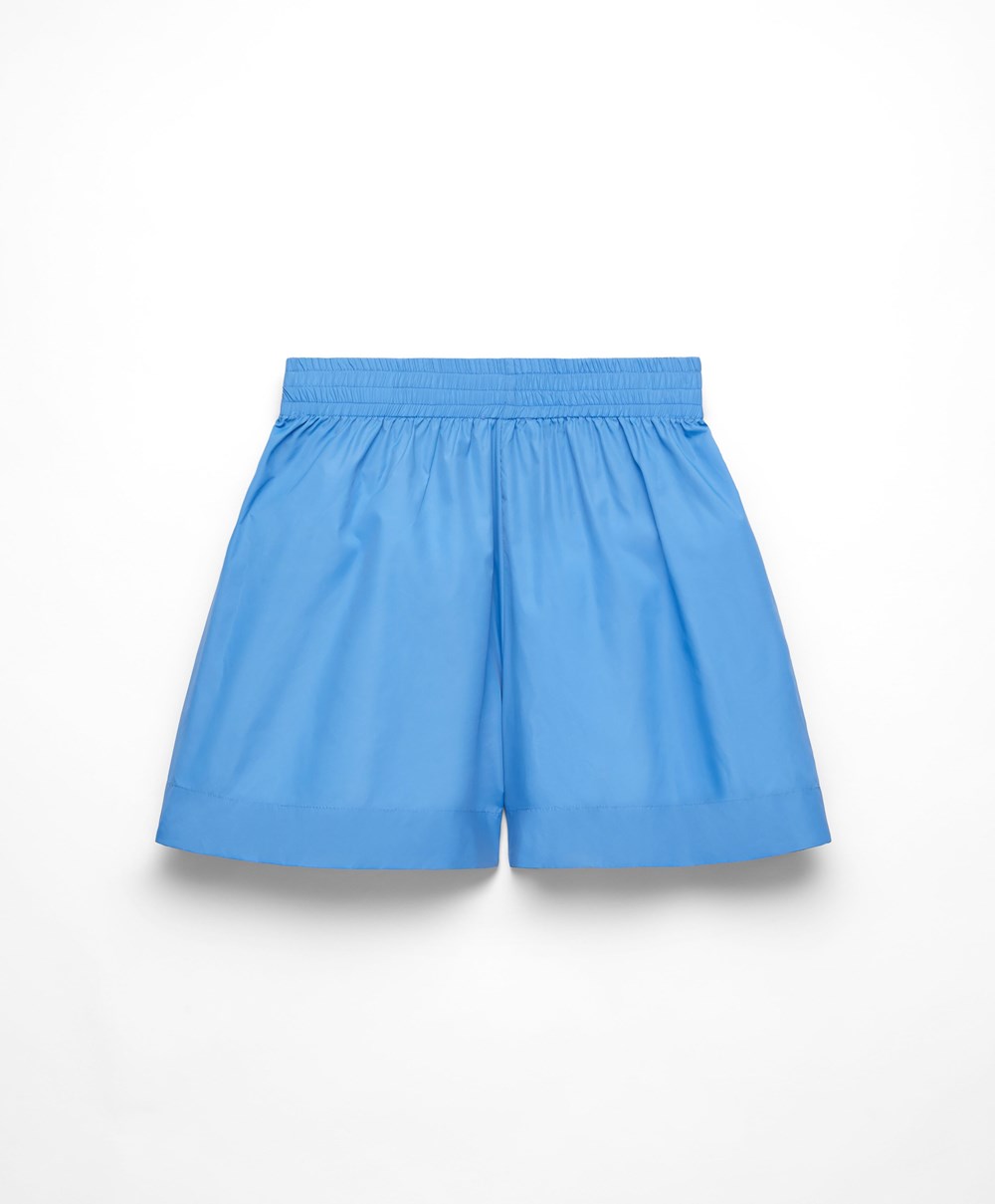 Oysho Nylon Shorts Blå | SUQO05796