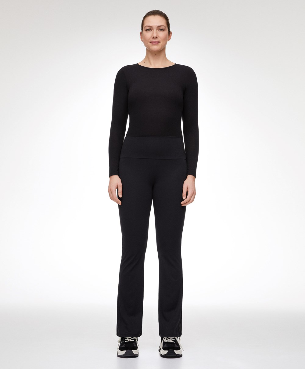 Oysho Outlast® Thermal Body Svarte | XIUW75681