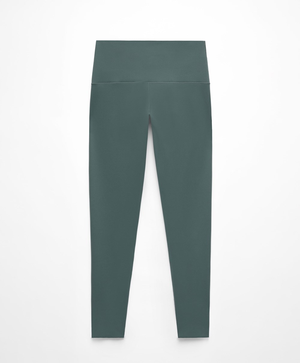 Oysho Perfect-adapt High-rise 65cm Ankle-length Leggings Mid Ocean | XAHI38470