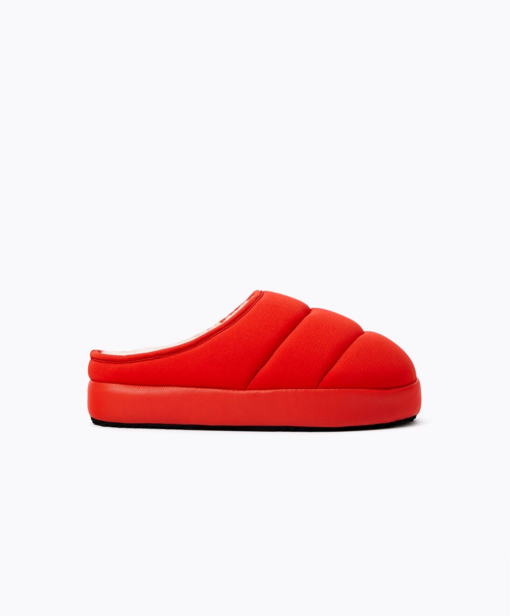 Oysho Polstret Nylon Slippers Oransje | GCWL74389