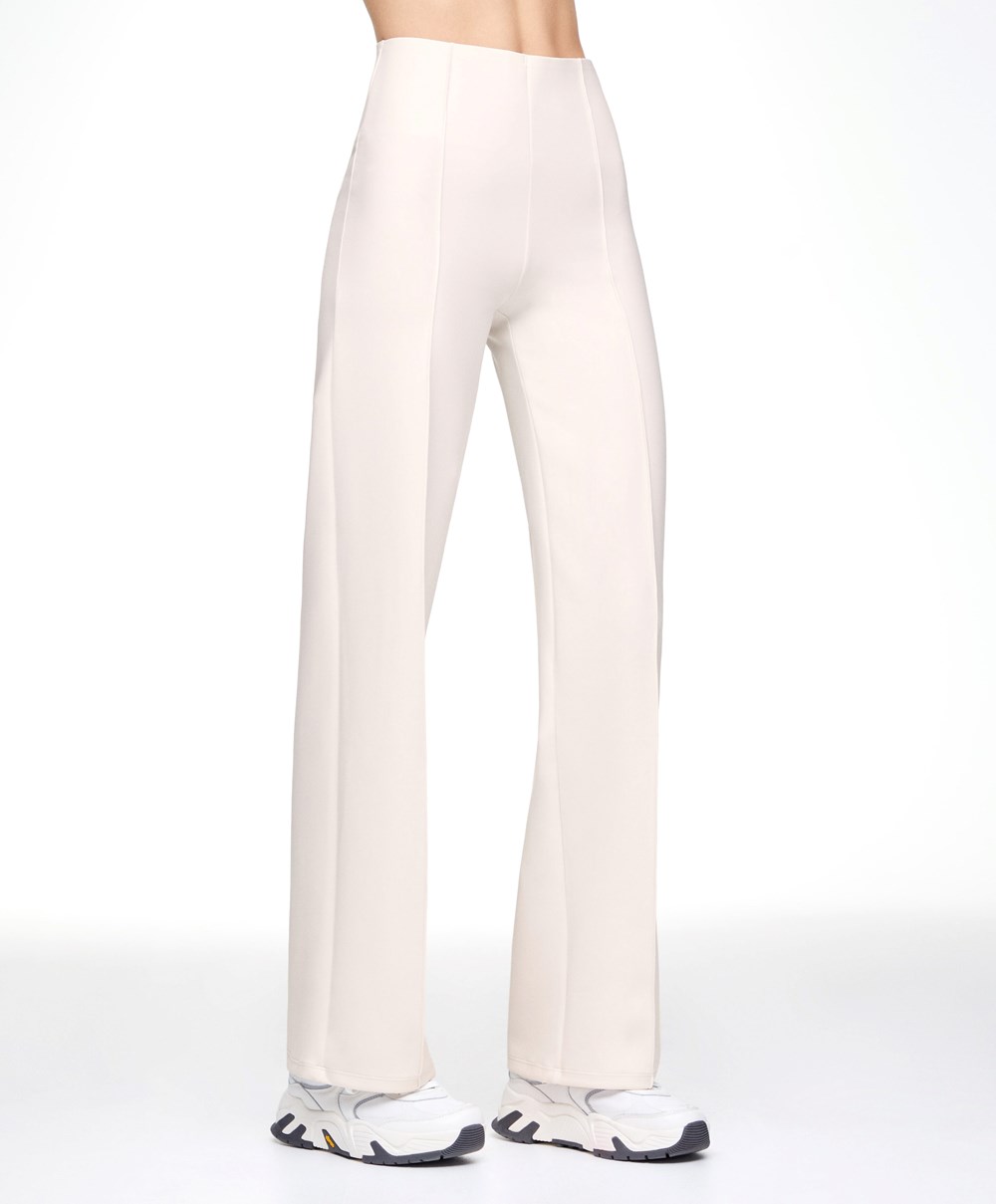 Oysho Rett Trousers In High-strength Fabric Lyse | JTZE27149