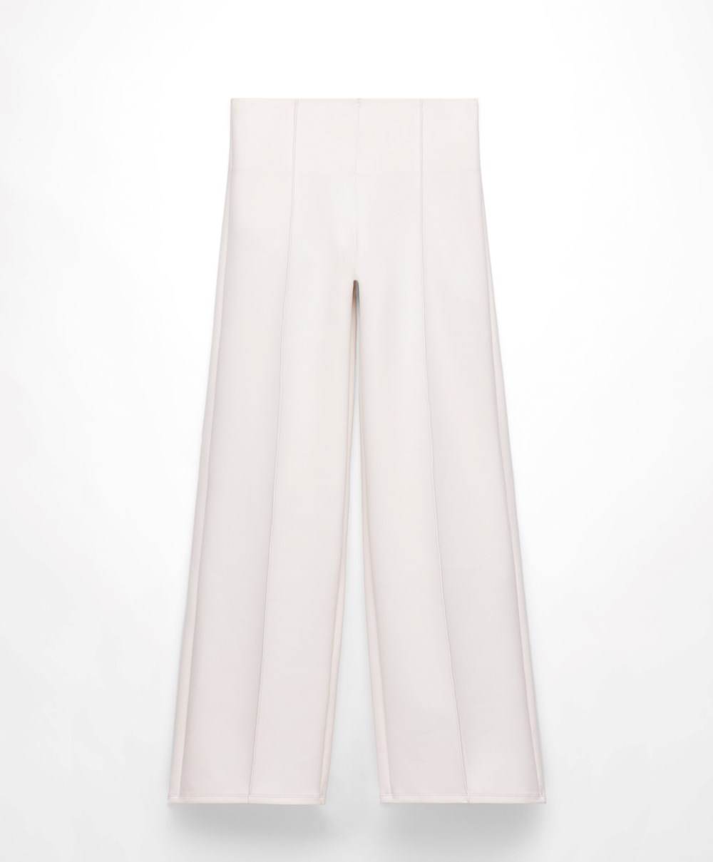 Oysho Rett Trousers In High-strength Fabric Lyse | JTZE27149