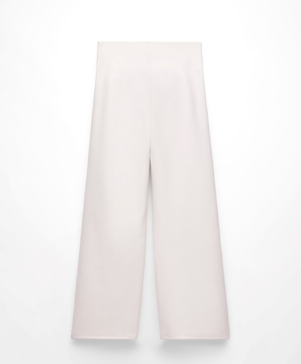 Oysho Rett Trousers In High-strength Fabric Lyse | JTZE27149