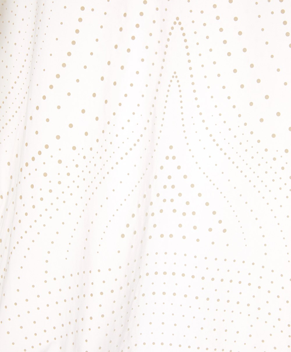 Oysho Semi-sheer Dotted Top Cream-white | TQRO27318