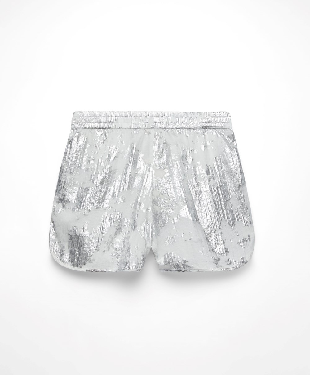 Oysho Silver Shorts Sølv | UNTW45973