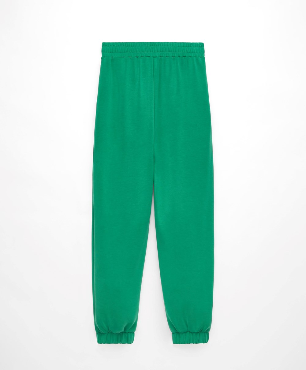 Oysho Soft Touch Modal Joggers Grønn | TKYP09263