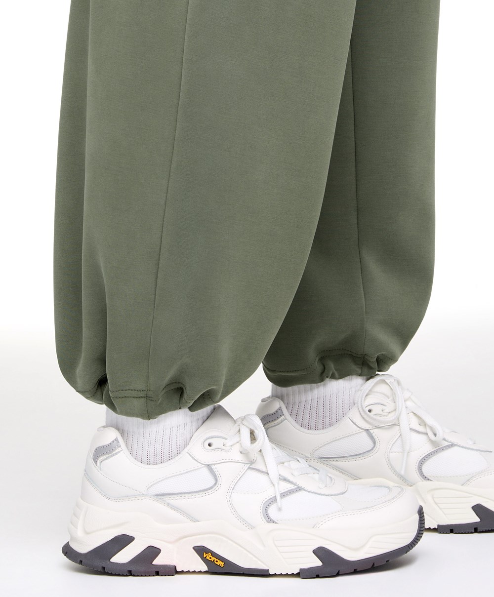 Oysho Soft-touch Modal Cargo Joggers Khaki | BGCL49350