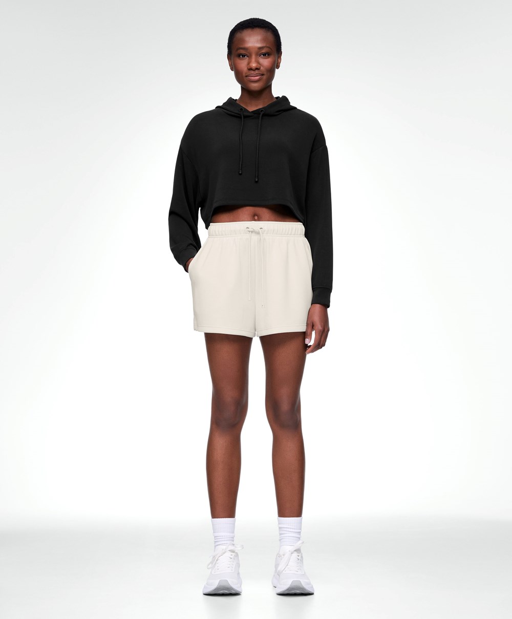 Oysho Soft-touch Modal Shorts Stone | STOP62790