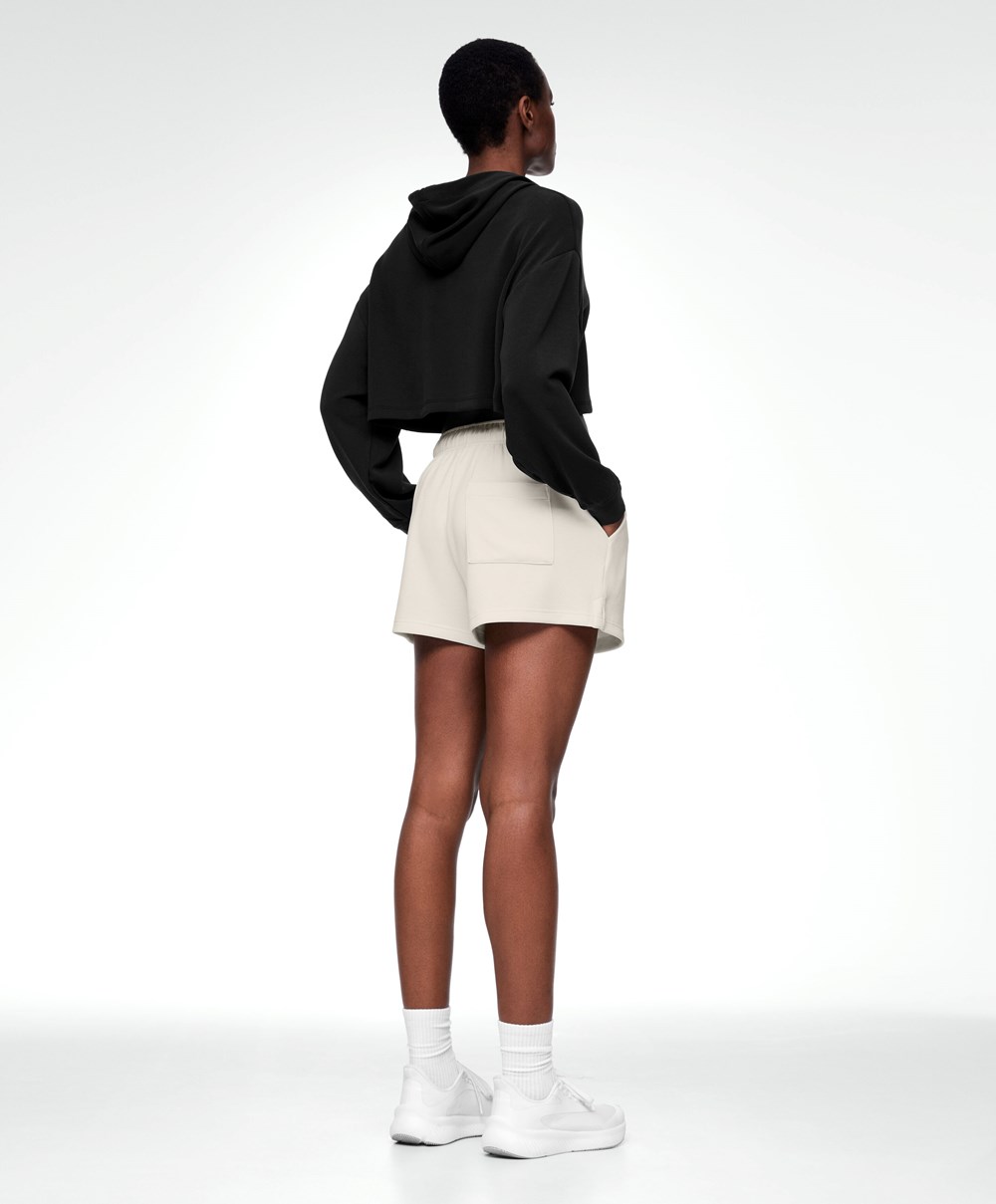 Oysho Soft-touch Modal Shorts Stone | STOP62790