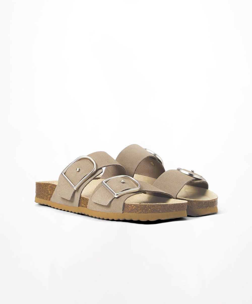 Oysho Spenne Sandals Sand | BCJZ05321