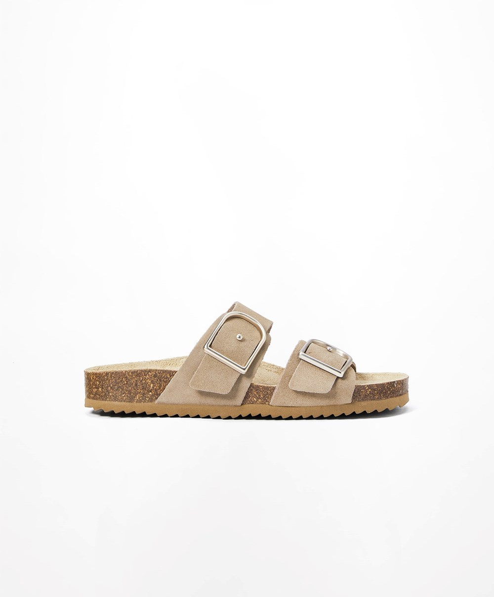 Oysho Spenne Sandals Sand | BCJZ05321