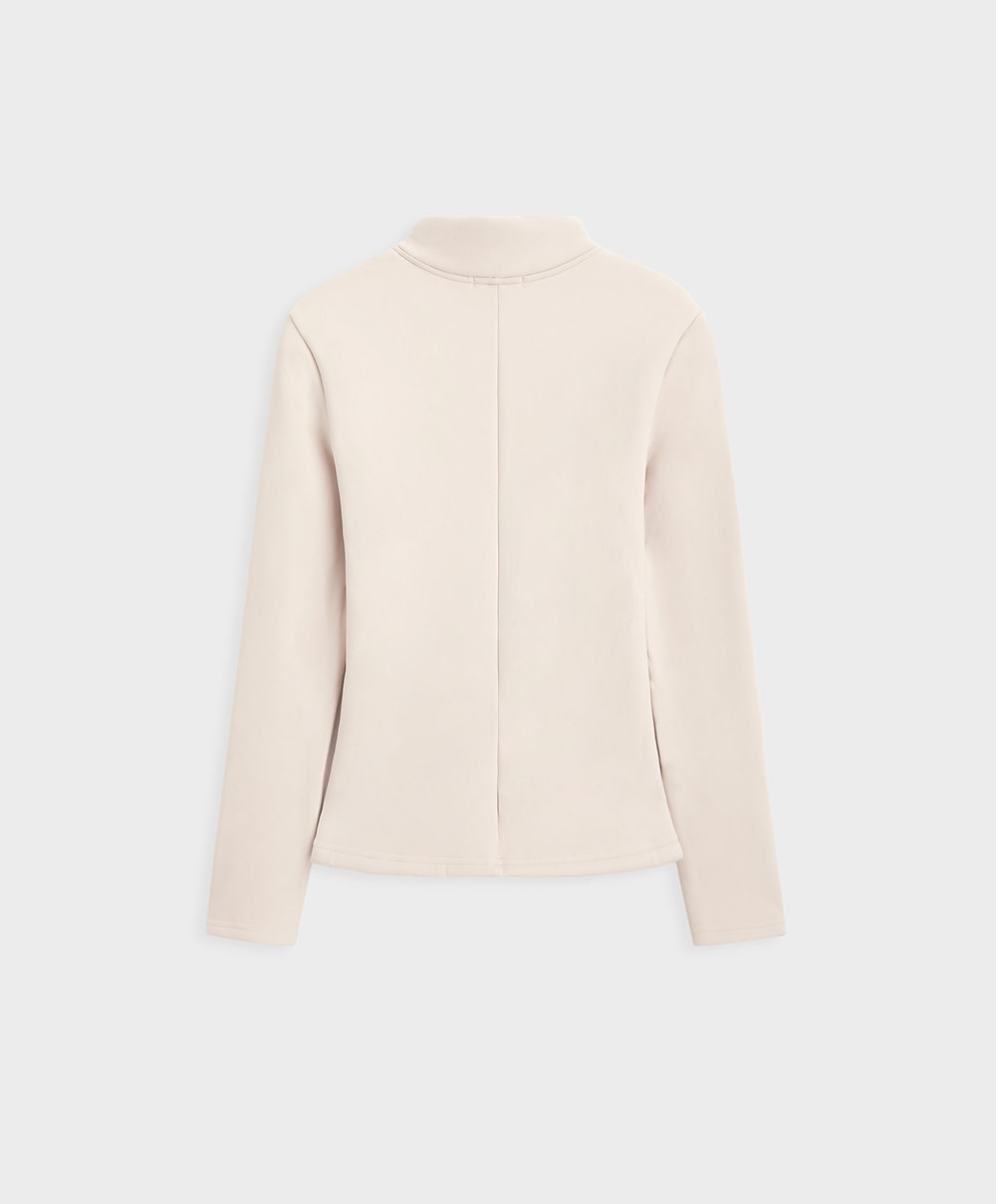 Oysho Super Extra Warm Jogge Jacket Marble | ZAHU04891